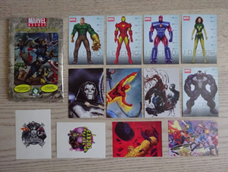 SAMOLEPKY MARVEL, 12 KS
