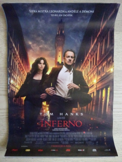 INFERNO, R: RON HOWARD, H: TOM HANKS, PLAKÁT 1Z