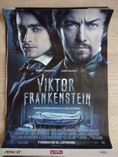 VIKTOR FRANKENSTEIN, R: PAUL MCGUIGAN, H: DANIEL RADCLIFFE, PLAKÁT 3Z