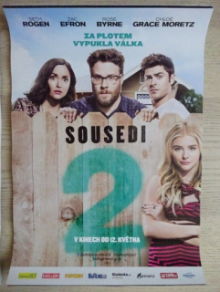 SOUSEDI 2, H: ZAC EFRON, PLAKÁT 8Z