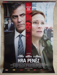 HRA PENĚZ, R: JODIE FOSTER, H: GEORGE CLOONEY, JULIA ROBERTS, PLAKÁT 9Z