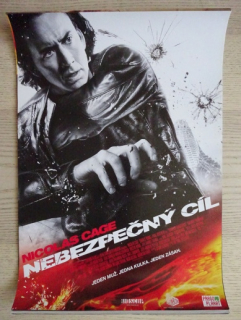 NEBEZPEČNÝ CÍL, H: NICOLAS CAGE, PLAKÁT 14Z