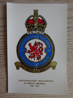 310. ČESKOSLOVENSKÁ STÍHACÍ PERUŤ, ČESKOSLOVENSKÁ ARMÁDA