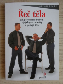 ŘEČ TĚLA, ALLAN PEASE, **an