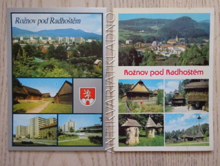 ROŽNOV POD RADHOŠTĚM, 2 KUSY