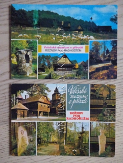 ROŽNOV POD RADHOŠTĚM, VALAŠSKÉ MUZEUM, 2 KUSY
