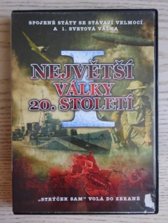 NEJVĚTŠÍ VÁLKY 20. STOLETÍ, DOKUMENT DVD FILM 2. SVĚTOVÁ VÁLKA
