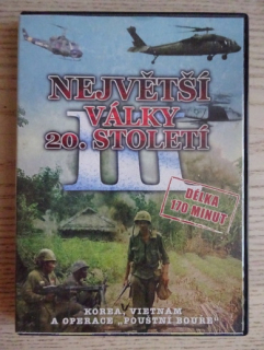 NEJVĚTŠÍ VÁLKY 20. STOLETÍ III, DOKUMENT DVD FILM 2. SVĚTOVÁ VÁLKA