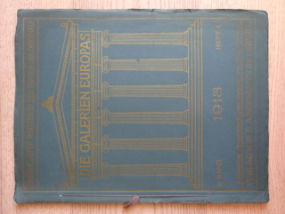 EVROPŠTÍ MALÍŘI, SEŠIT 4/1913, 5X REPRODUKCE