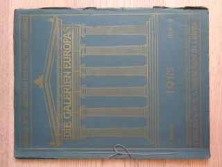 EVROPŠTÍ MALÍŘI, SEŠIT 5/1913, 5X REPRODUKCE
