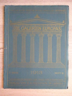 EVROPŠTÍ MALÍŘI, SEŠIT 11/1913, 5X REPRODUKCE