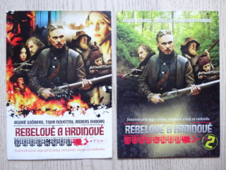 REBELOVÉ A HRDINOVÉ 1-2, DVD FILM 