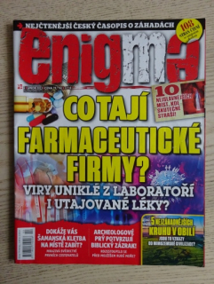 ENIGMA SPECIÁL, 2/2023, CO TAJÍ FARMACEUTICKÉ FIRMY?