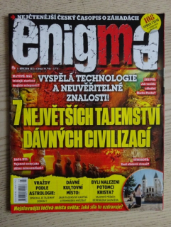 ENIGMA SPECIÁL, 3/2023, 7 NEJVĚTŠÍCH TAJEMSTVÍ DÁVNÝCH CIVILIZACÍ