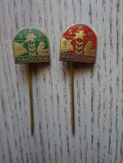 SZP RAKOVNÍK, 2X ODZNAK