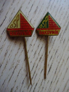 OSP RAKOVNÍK, 2X ODZNAK