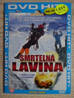SMRTELNÁ LAVINA, DVD FILM