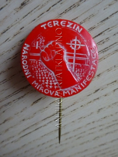 TEREZÍN, NÁRODNÍ MÍROVÁ MANIFESTACE, ODZNAK