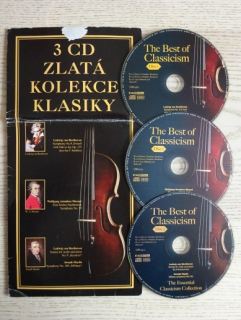 ZLATÁ KOLEKCE KLASIKY, 3X CD VÁŽNÁ HUDBA