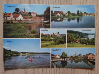 STRMILOV, POPELÍN, KUNŽAK, ZVŮLE, OKRES JINDŘICHŮV HRADEC