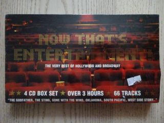 NOW THAT'S ENTERTAIMENT!, HUDBA Z FILMU, DIVADLA, MUZIKÁLŮ, 4X CD HUDBA