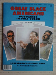 POHLEDNICE SLAVNÝCH AMERICKÝCH ČERNOCHŮ