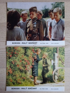 BORISEK - MALÝ SERŽANT, FOTOSKA FILM ČR 14A, B