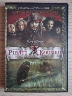PIRÁTI Z KARIBIKU, NA KONCI SVĚTA, DVD FILM