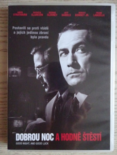 DOBROU NOC A HODNĚ ŠTĚSTÍ, DVD FILM
