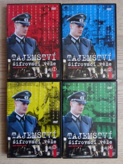 TAJEMSTVÍ ŠIFROVACÍ VĚŽE 1-4, 4X DVD FILM