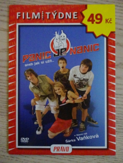 PANIC JE NANIC, DVD FILM ČR