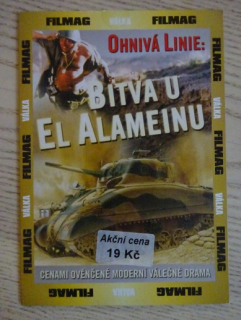 BITVA U EL ALAMEINU, DVD FILM 