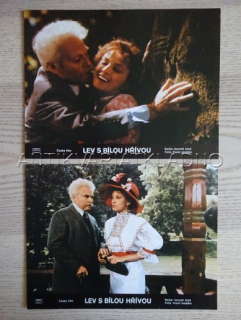 LEV S BÍLOU HŘÍVOU, FOTOSKA FILM ČR 348AB