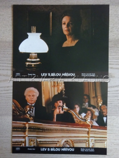 LEV S BÍLOU HŘÍVOU, FOTOSKA FILM ČR 349AB