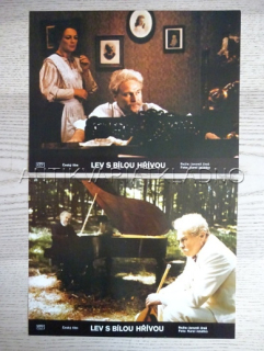 LEV S BÍLOU HŘÍVOU, FOTOSKA FILM ČR 350AB