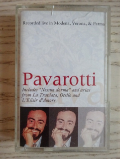 PAVAROTTI LIVE, MC KAZETA 